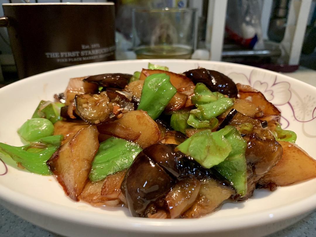 超下饭·地三鲜的做法