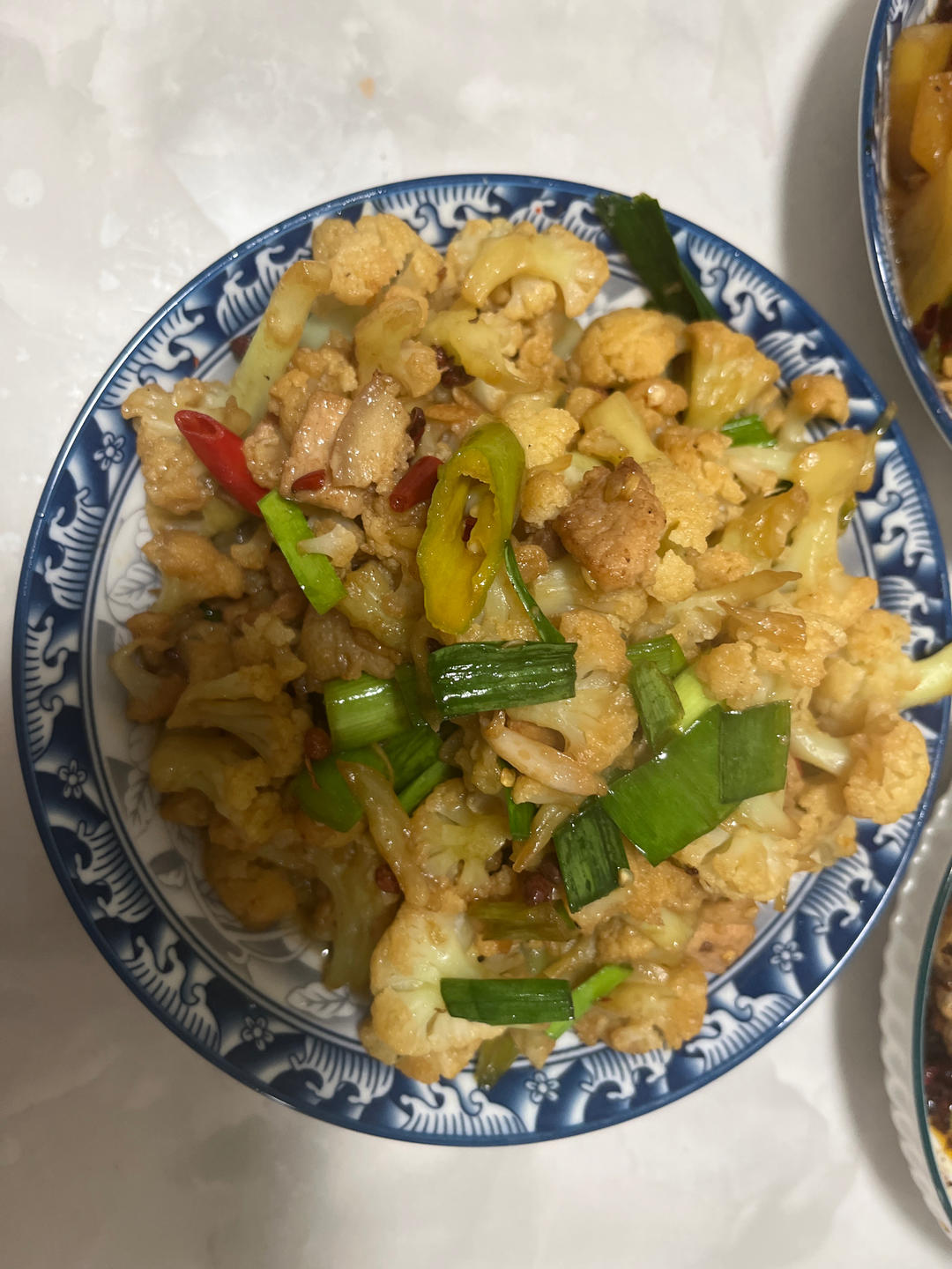 干锅有机花菜