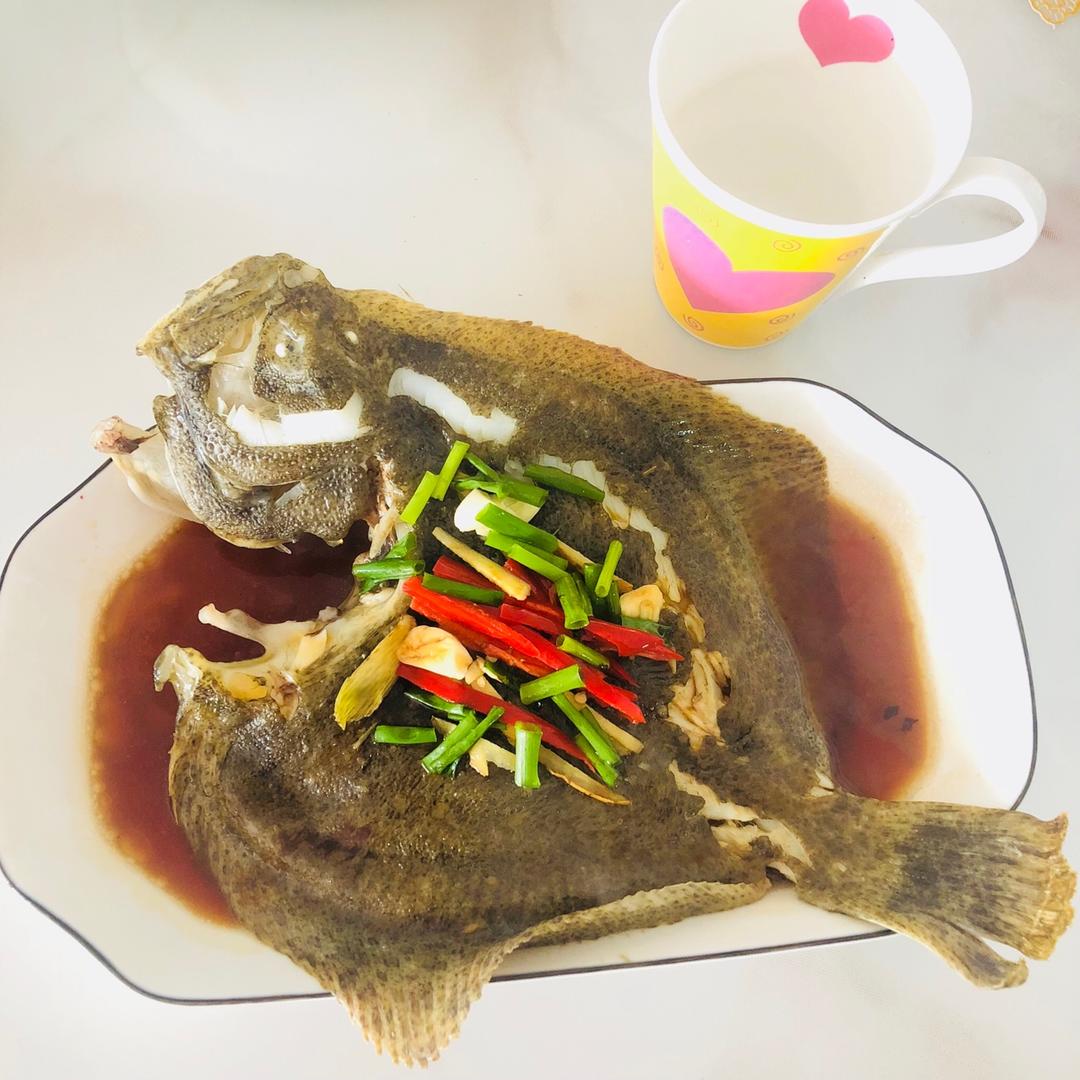 清蒸多宝鱼