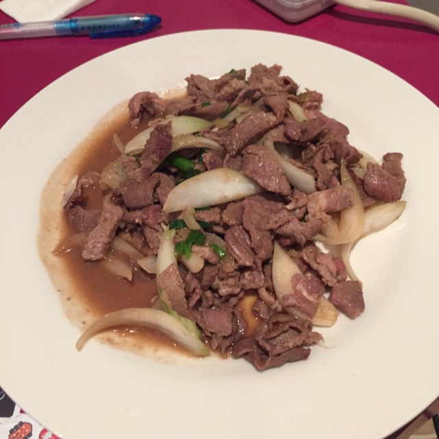 葱爆羊肉
