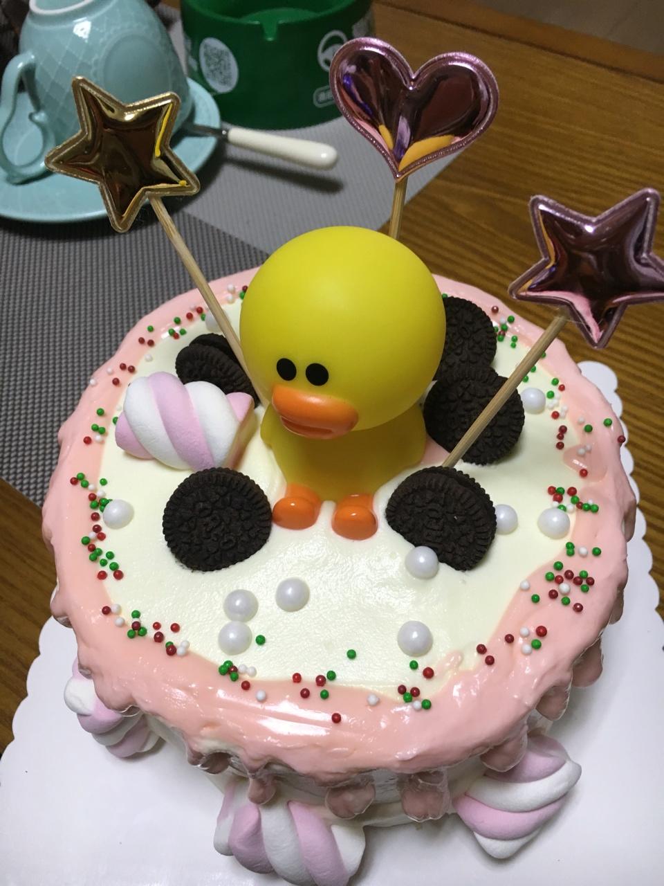 小王子水果奶油蛋糕