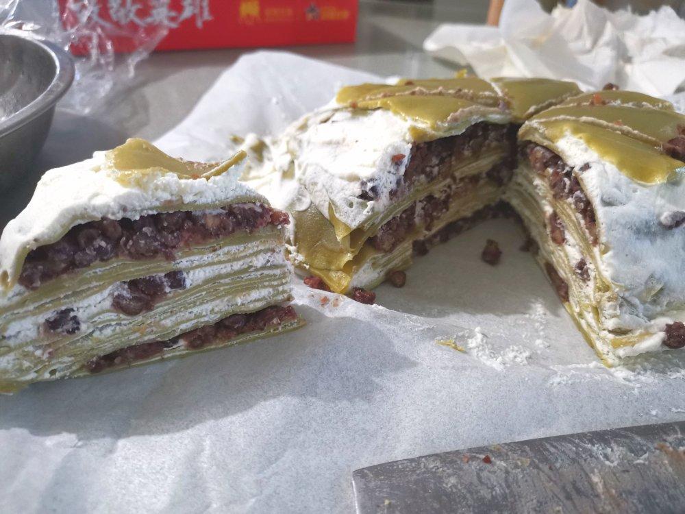 千层·抹茶·一次成功