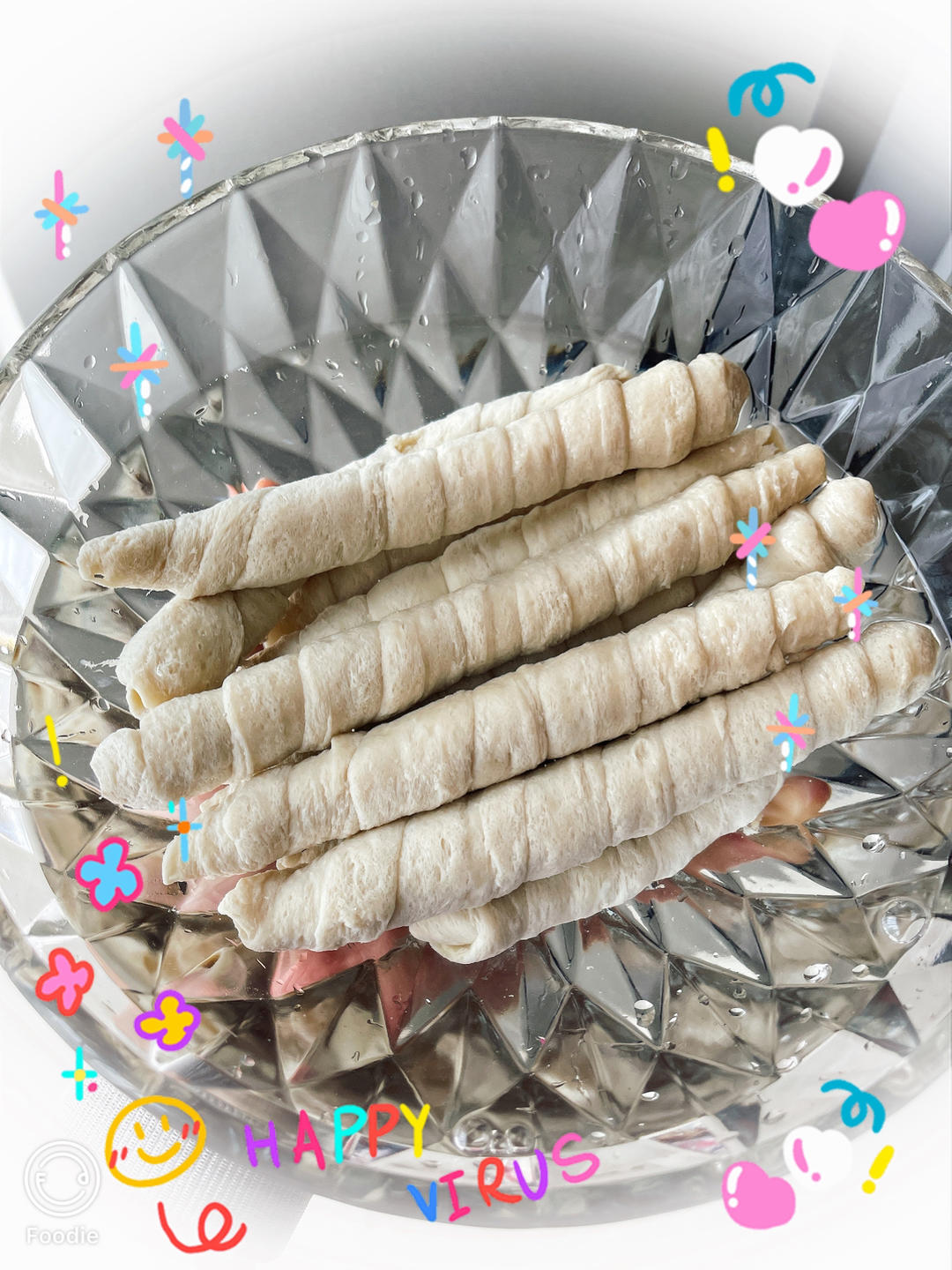 自制面筋1⃣️不用洗面版，操作简单，成功率百分百，内附卷面筋视频！