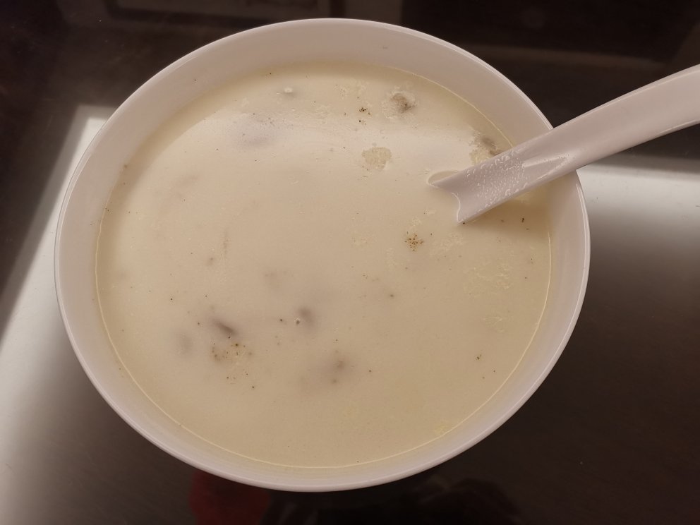 鸡茸奶油蘑菇汤