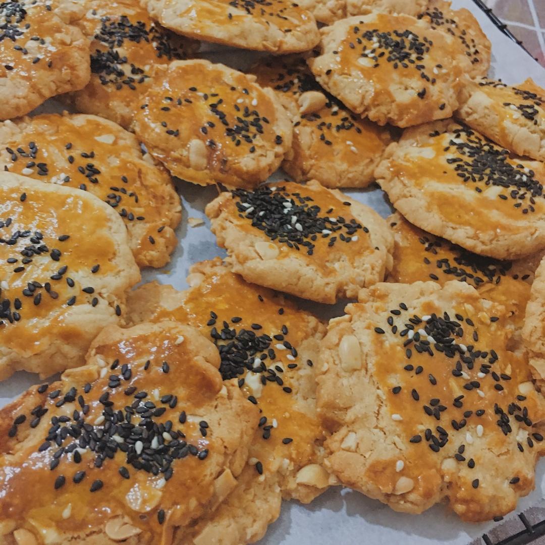 【酥到掉渣的桃酥饼，一次成功！老少皆宜！】