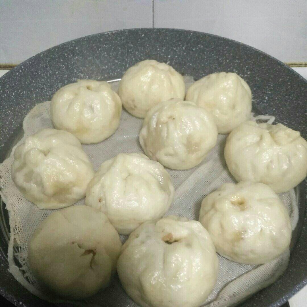 家庭手工肉馅大包子