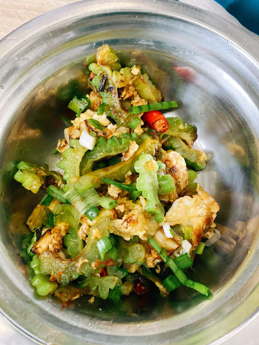 苦瓜炒蛋（清火菜）