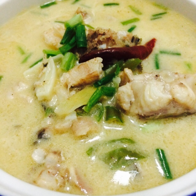 狂奔的鱼做的清炖草鱼