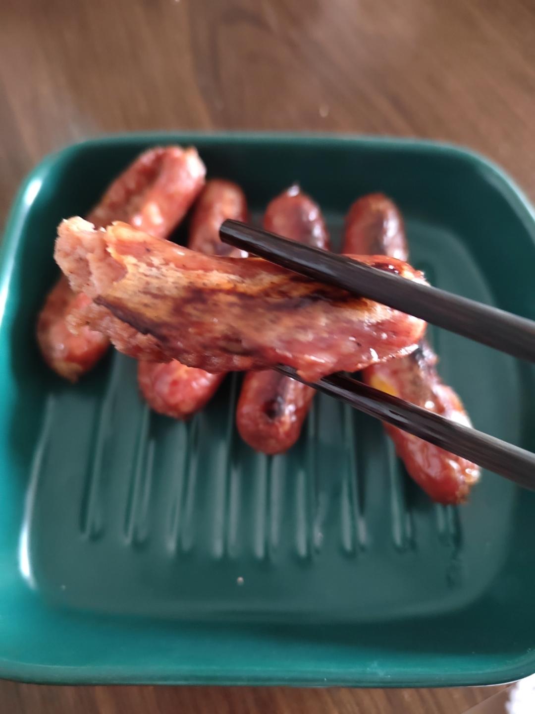 香烤脆皮肠【4月北鼎烤箱食谱】