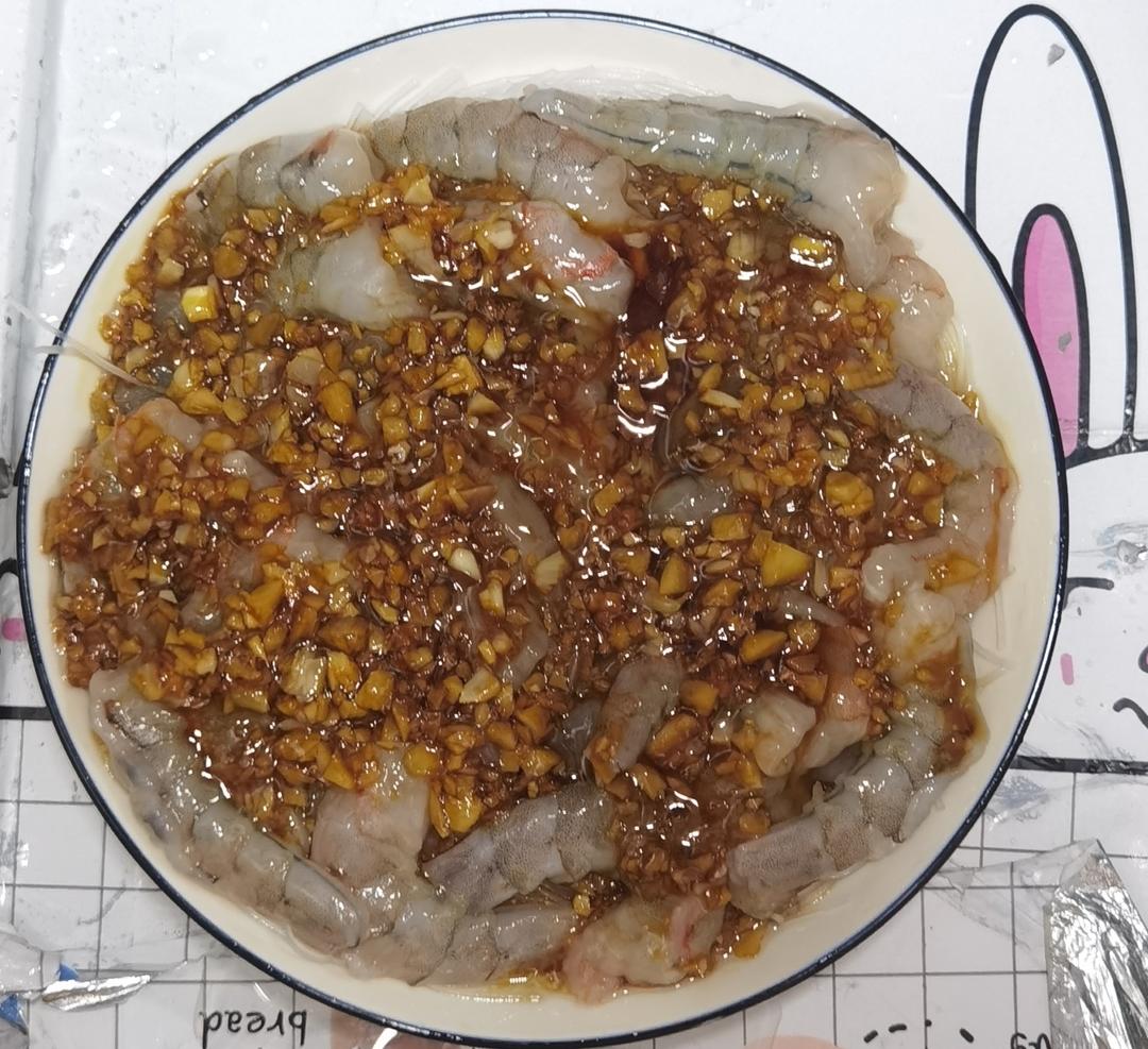 蒜蓉蒸虾