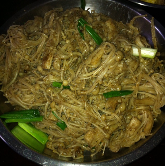 孜然金针菇