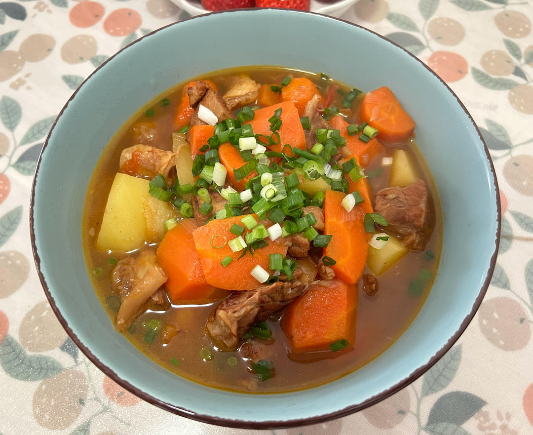 番茄土豆炖牛腩