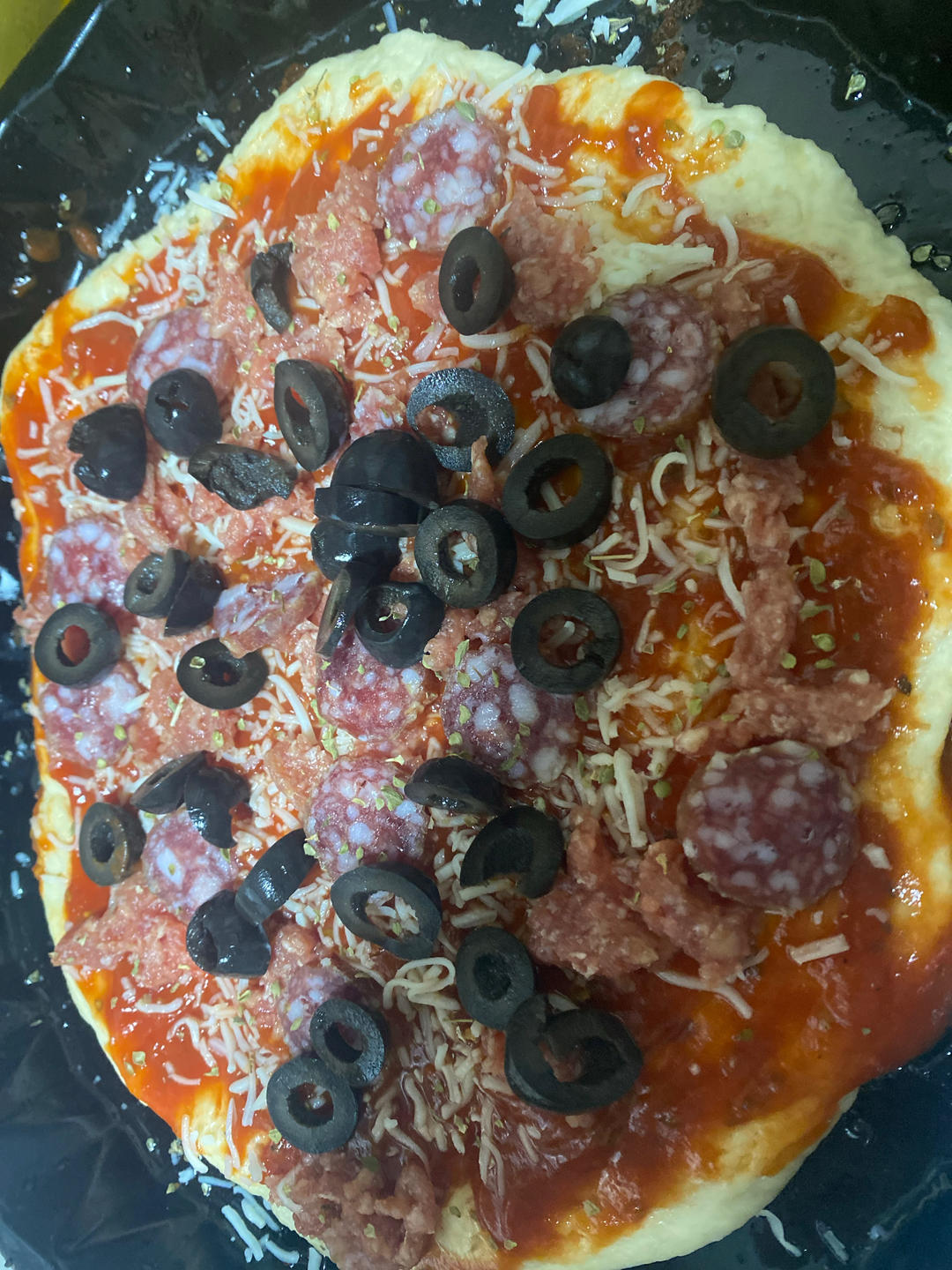 8寸纯手工什锦披萨