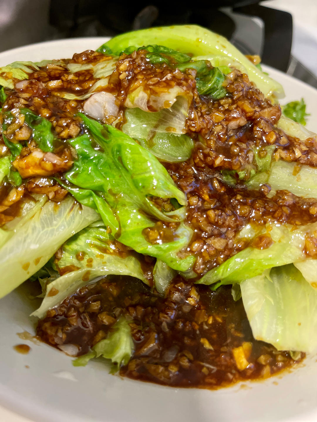 5分钟搞定爆好吃耗油生菜，减肥餐必备菜谱