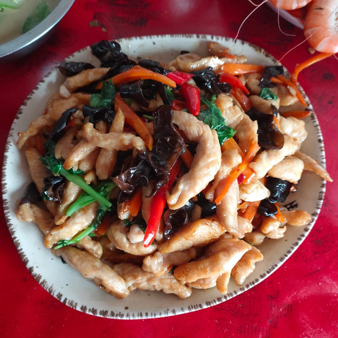 鱼香肉丝（里脊肉）