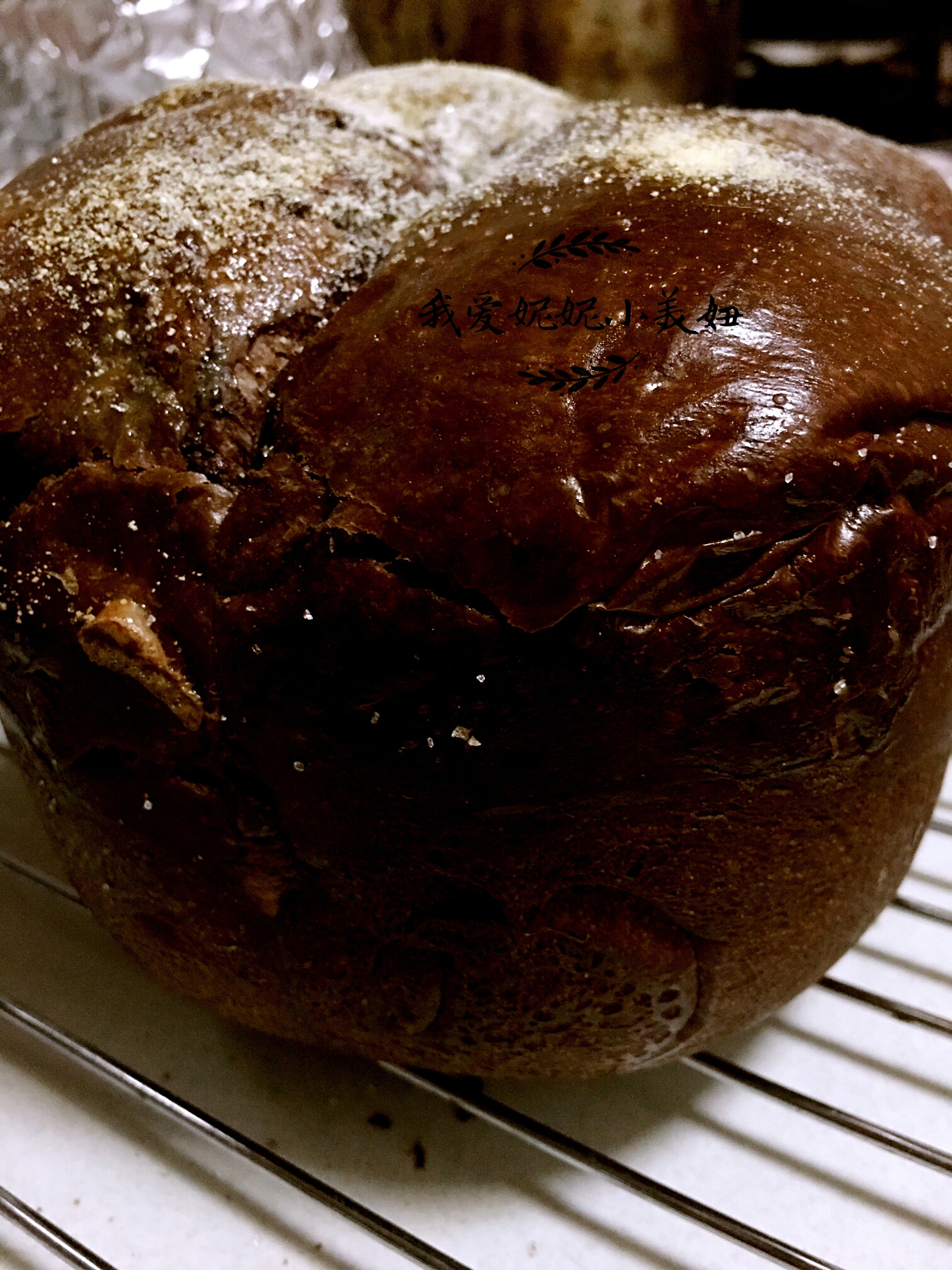 面包机版巧克力面包的做法