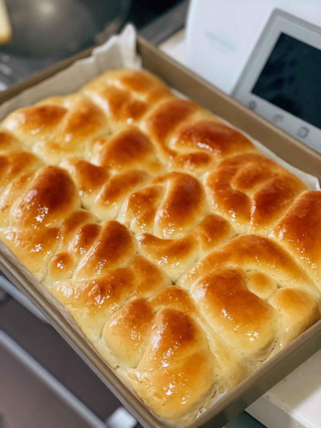 纯奶手撕吐司的做法 步骤1