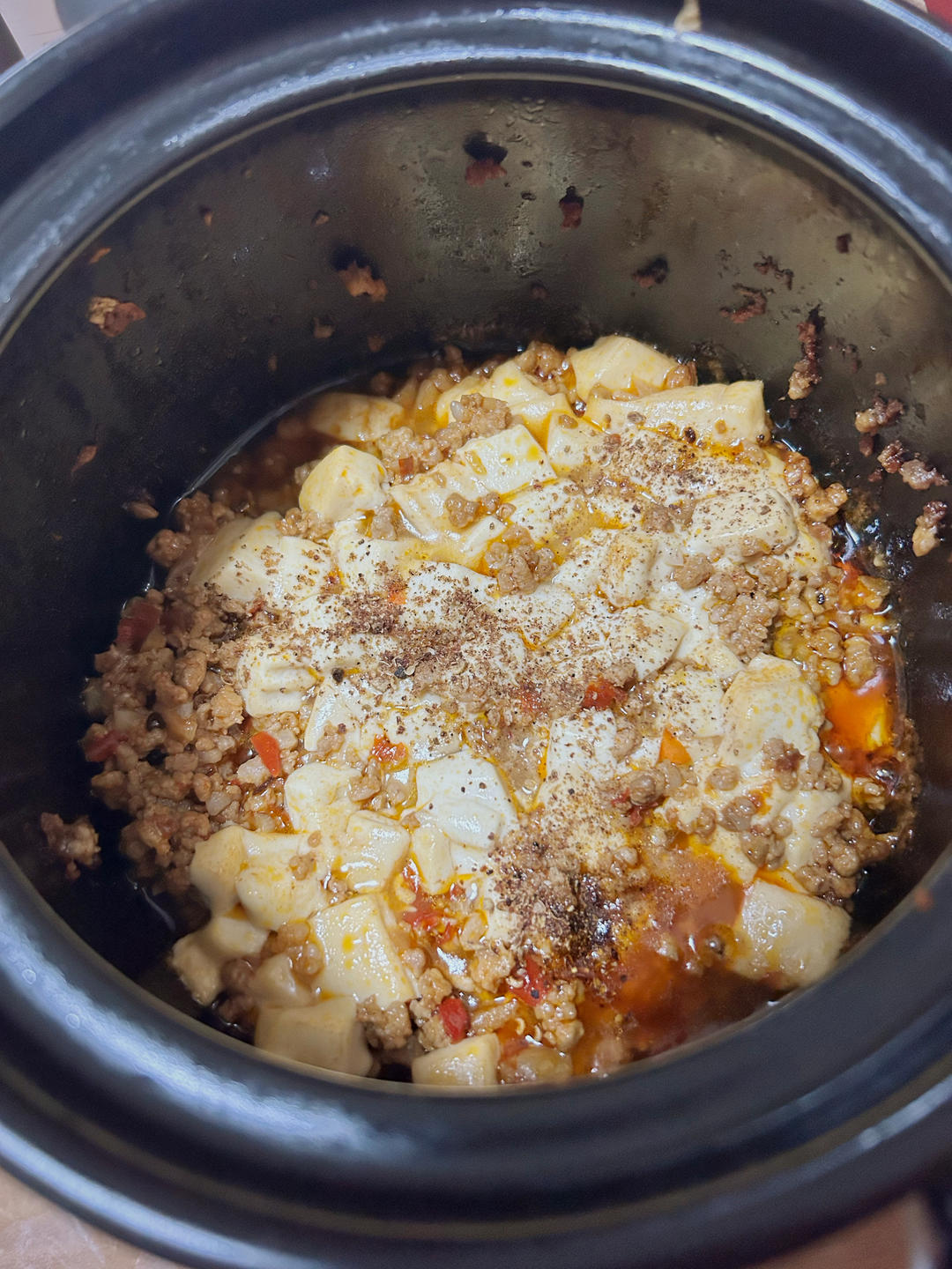 🔥好吃到哭的肉末豆腐，一周吃七次都不嫌多