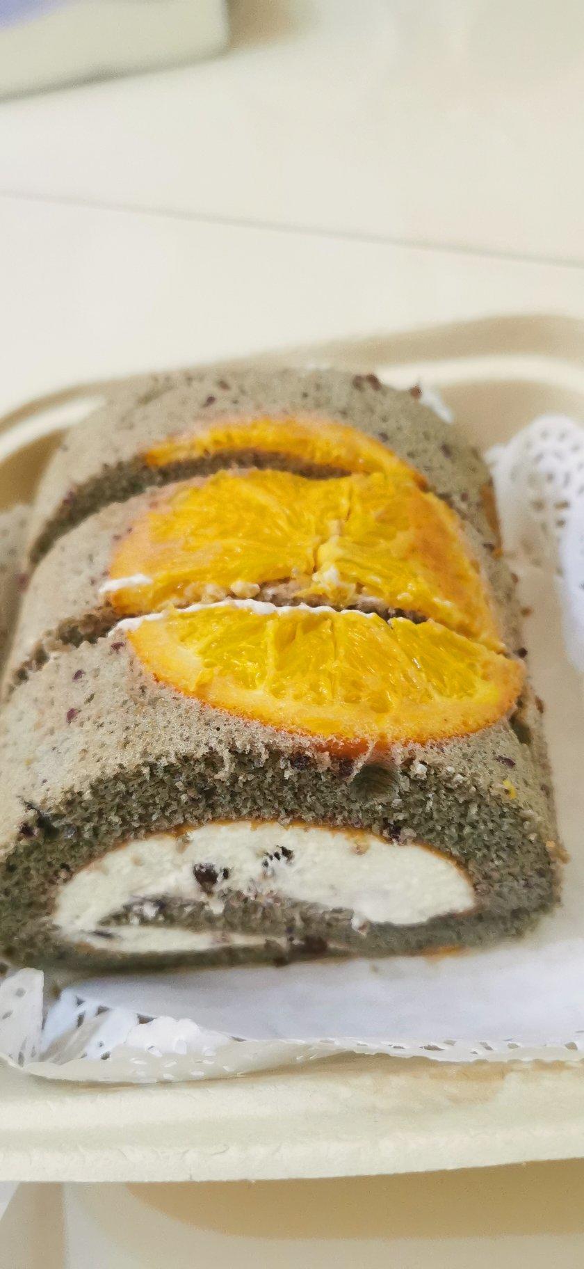 橙香蛋糕卷