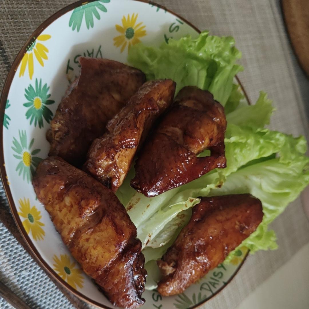 秒杀外面轻食店的所有鸡翅 吃了一次就彻底爱上(空气炸锅版)