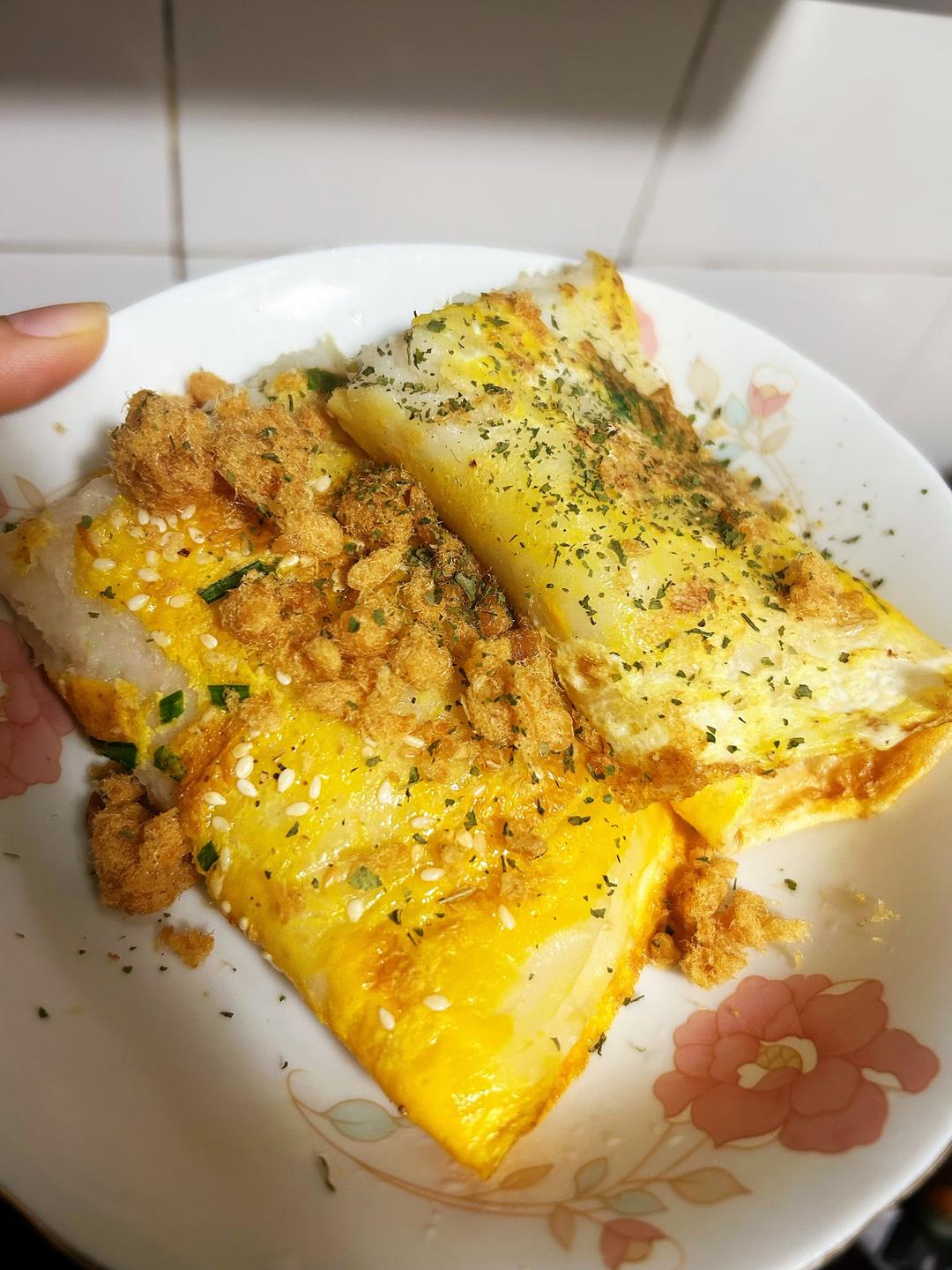 五分钟搞定的老上海蛋饼