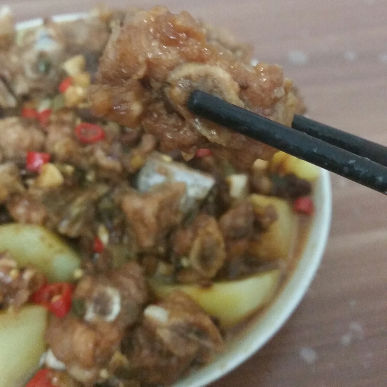 豉椒蒸土豆排骨