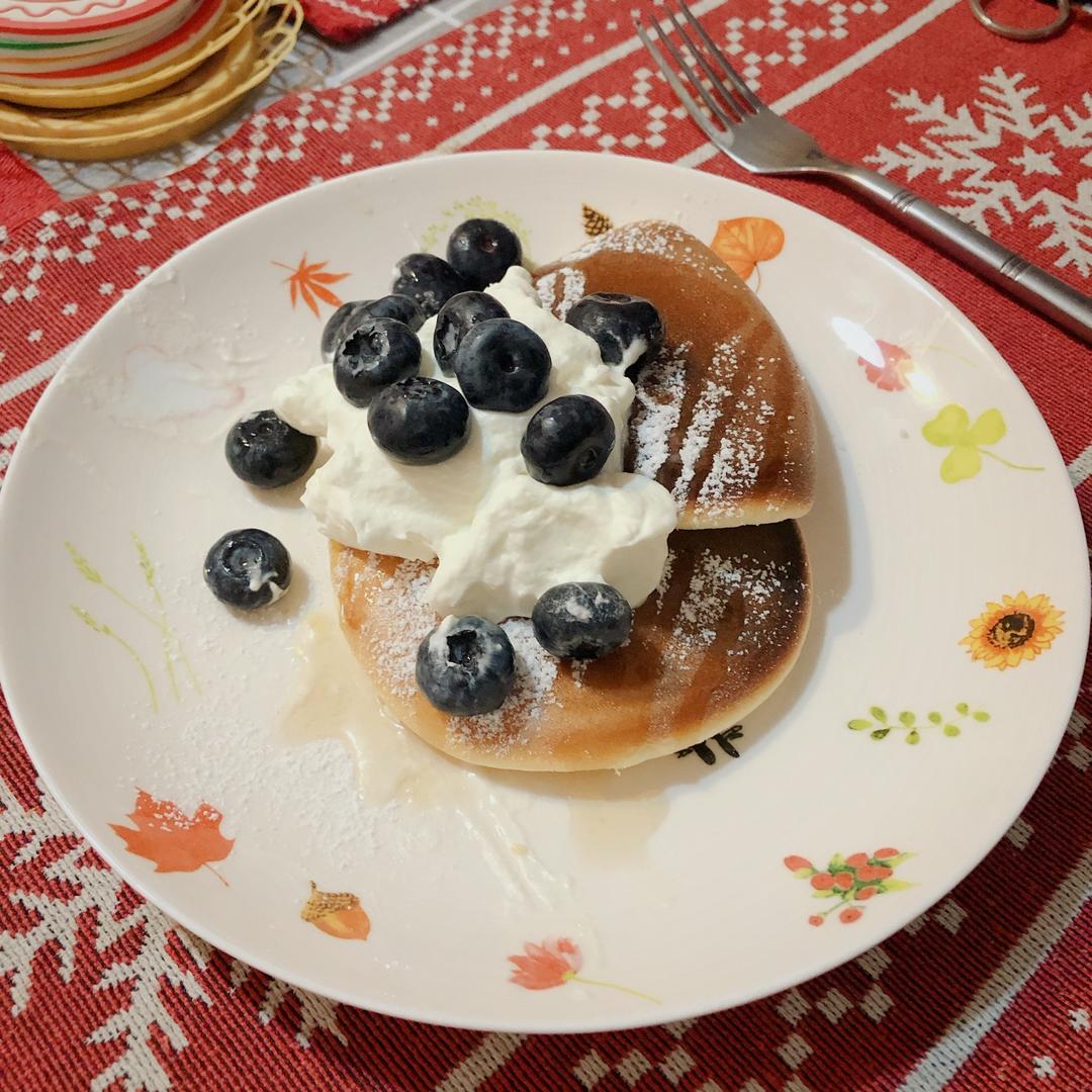 原味无油日式舒芙蕾厚松饼