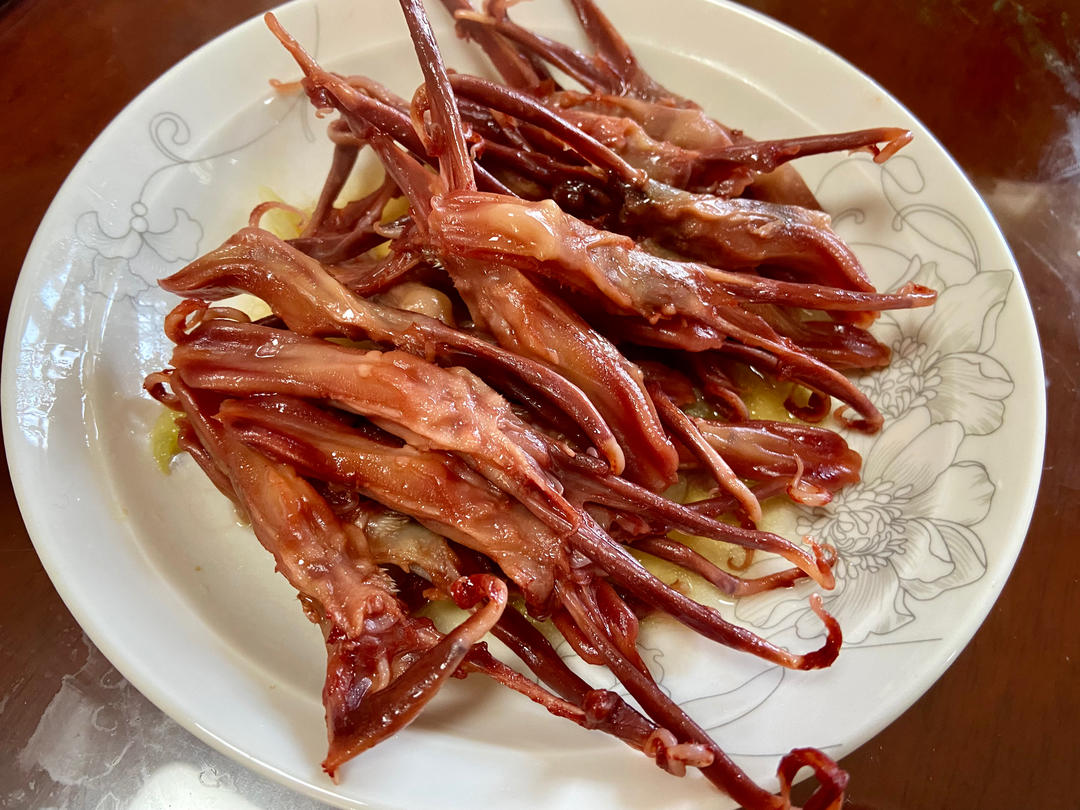 蒸鸭舌