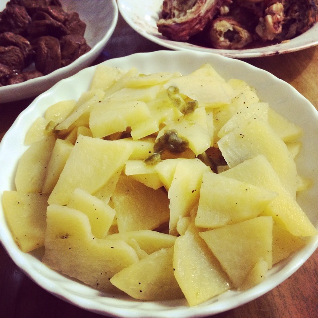 朴素的土豆片