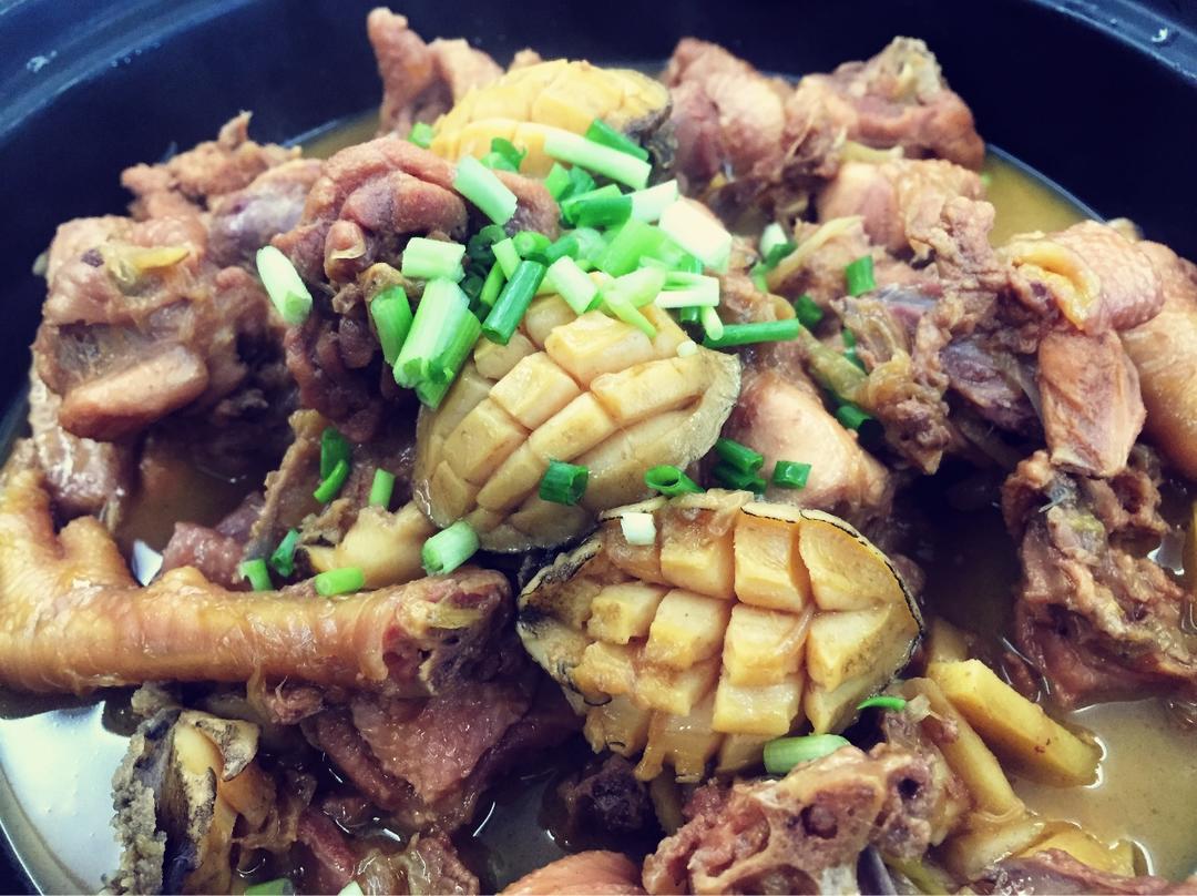 鲍鱼鸡煲
