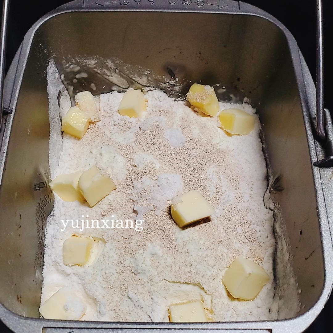 纯奶手撕吐司的做法 步骤1
