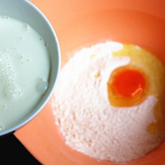 纯奶手撕吐司的做法 步骤1
