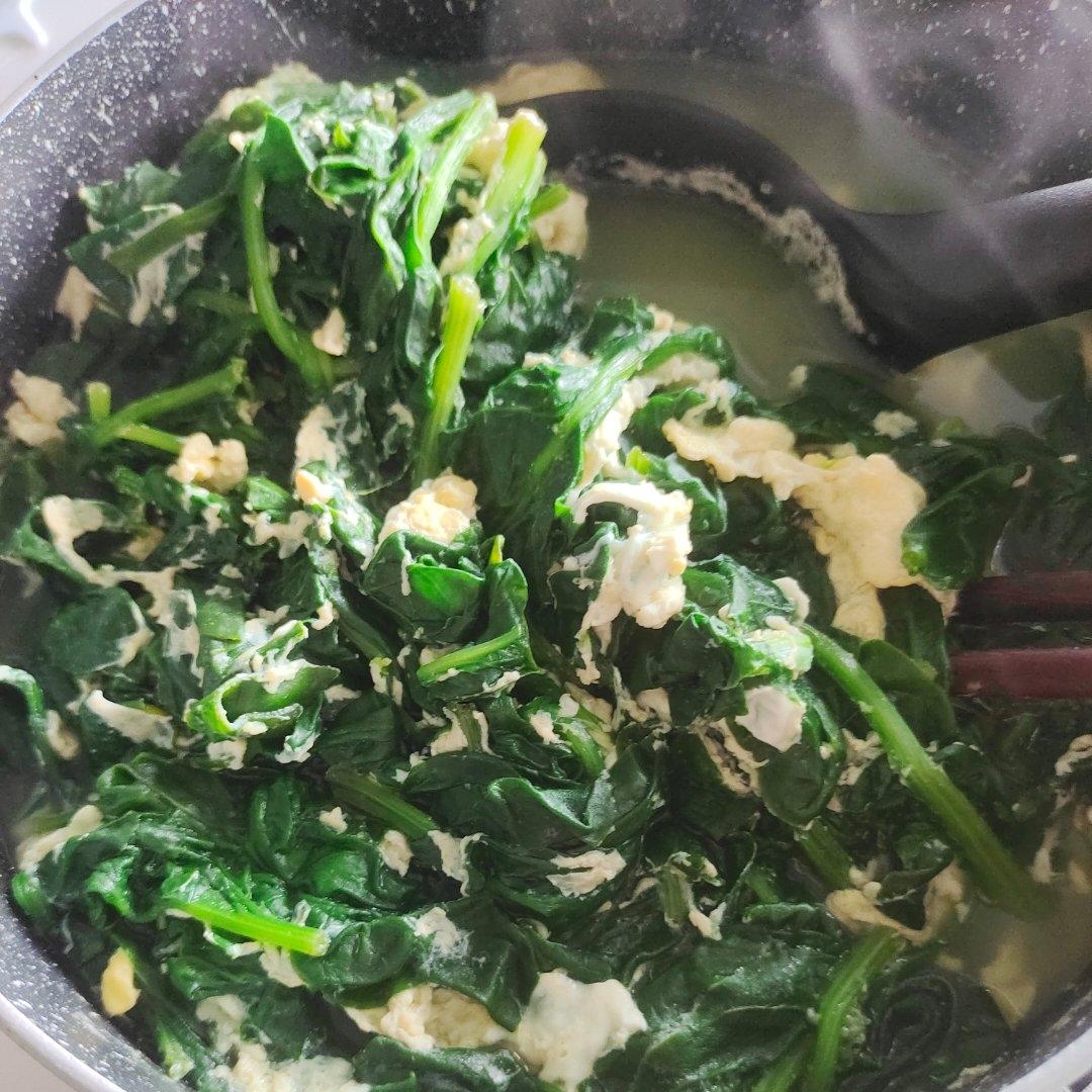 菠菜鸡蛋汤