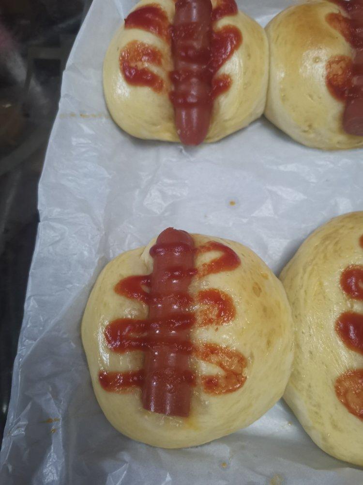 香葱火腿肉松面包