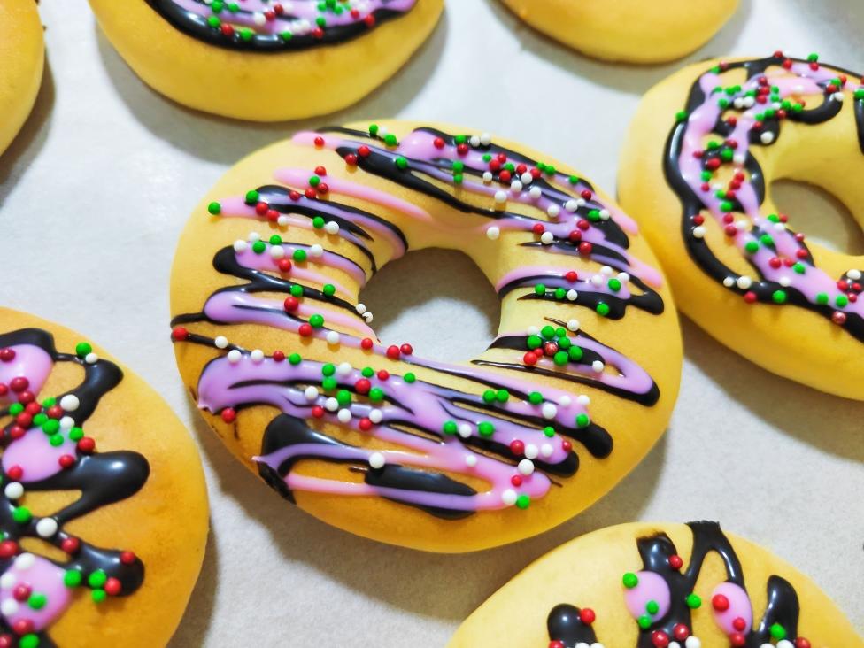 烤箱版甜甜圈的做法