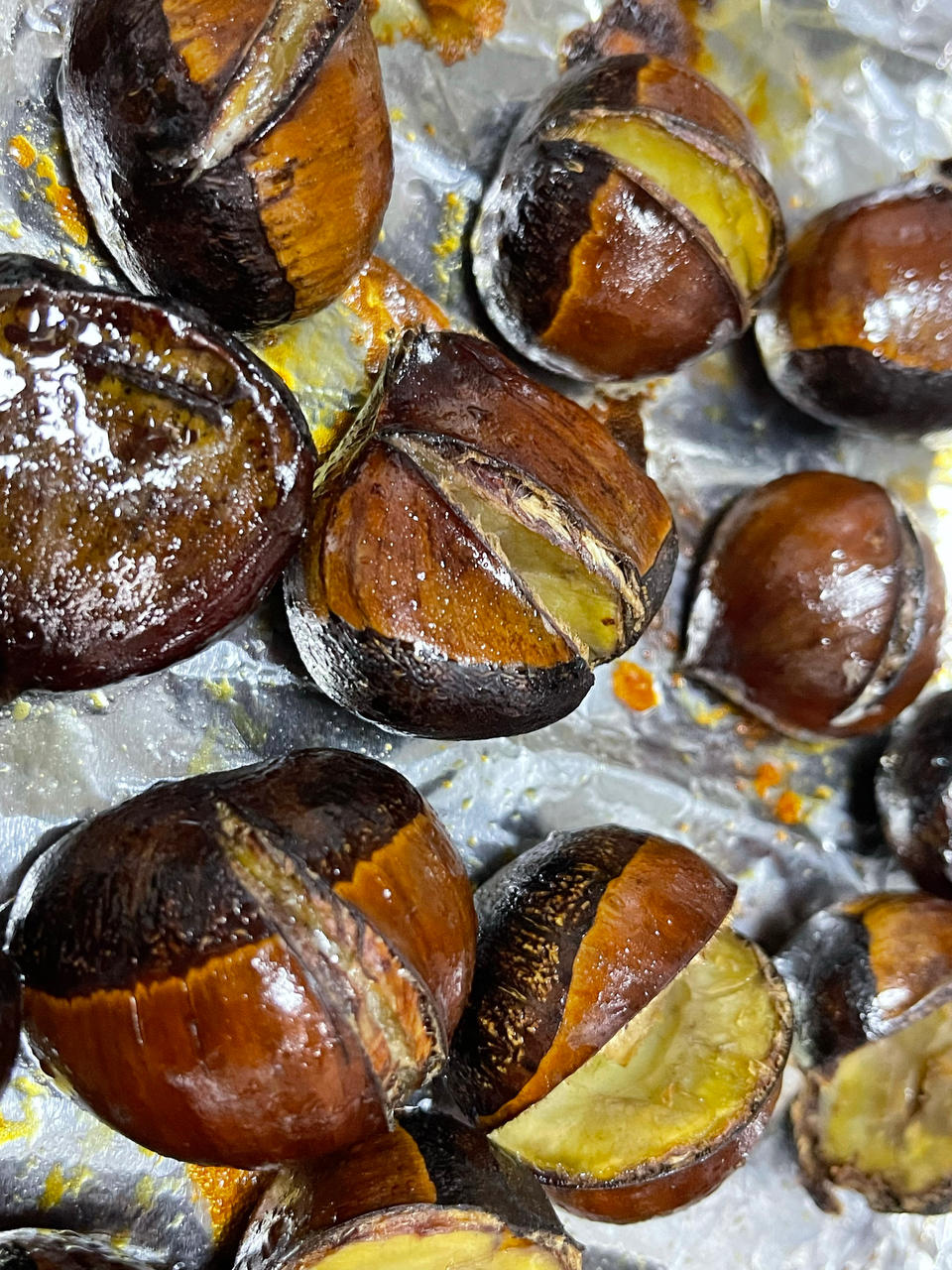 ‼️香甜软糯‼️轻松好剥㊙️烤箱版糖炒栗子