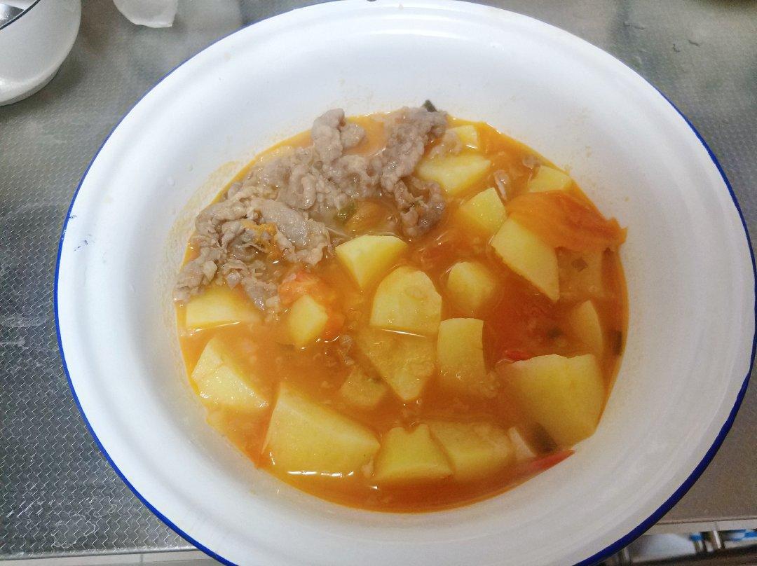 番茄土豆肥牛