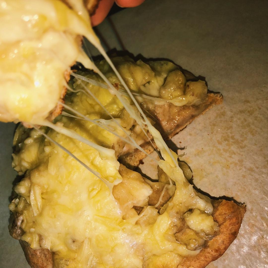 全麦香蕉芝士饼