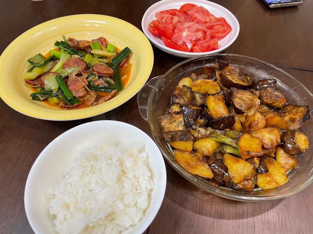 地三鲜（空气炸锅）