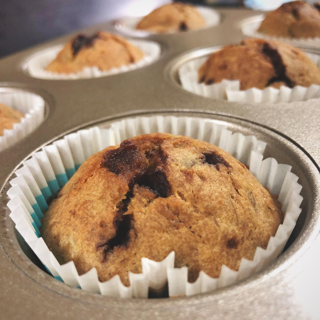 香蕉核桃麦芬 （超级湿润）