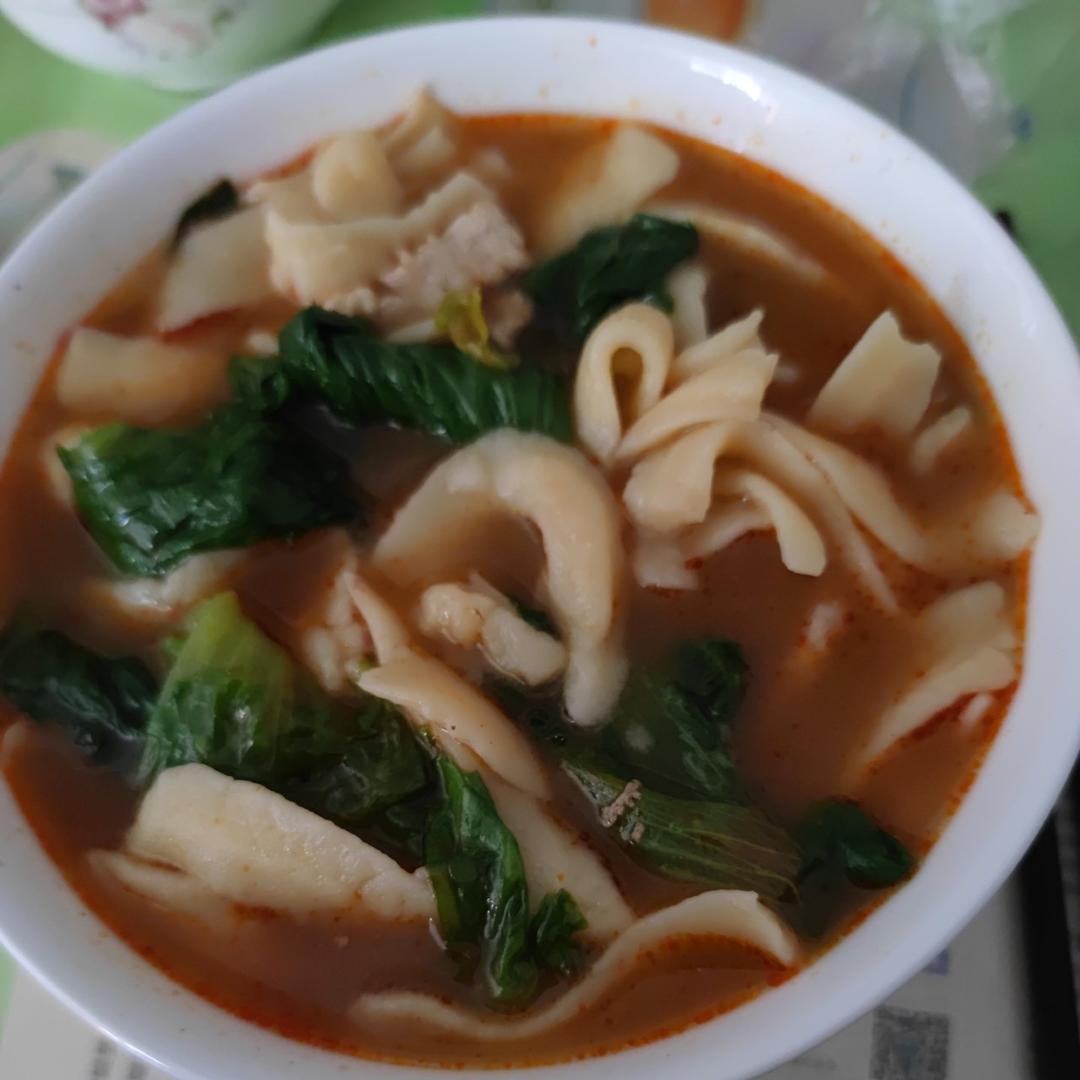 刀削面的面制作