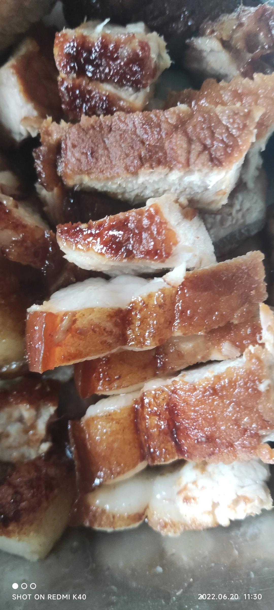 【女儿连干两碗饭】超级简单的家庭版不用烤箱的叉烧也可以用电饭煲零难度下饭神器