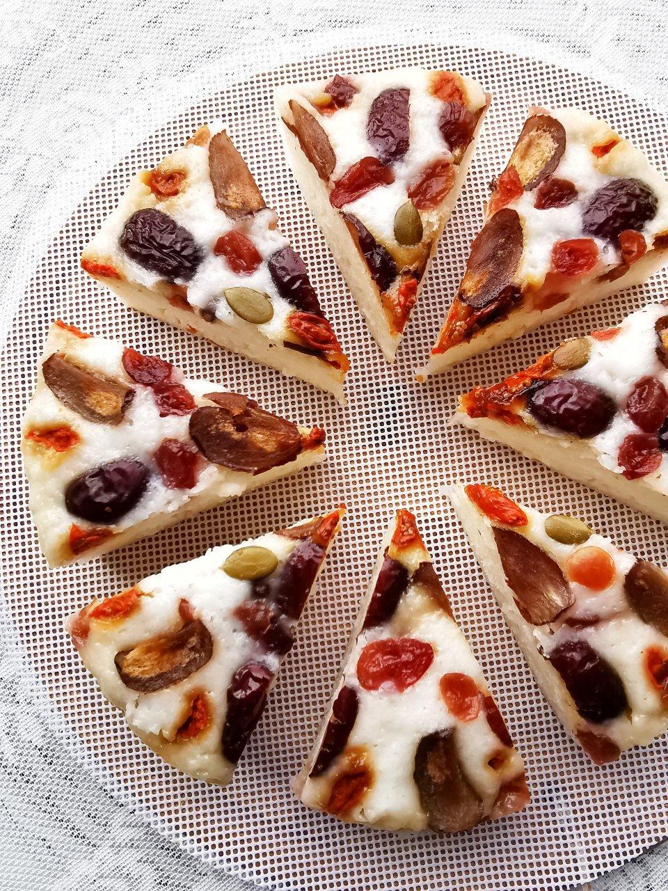 Q弹 清甜 软糯的蔓越莓红枣紫薯米糕 和原味米糕