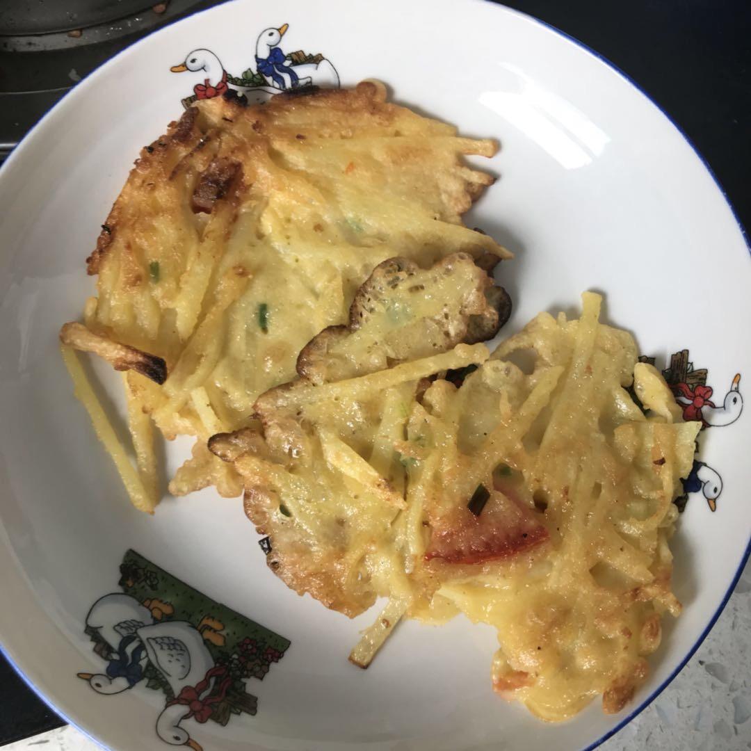 土豆洋葱煎饼