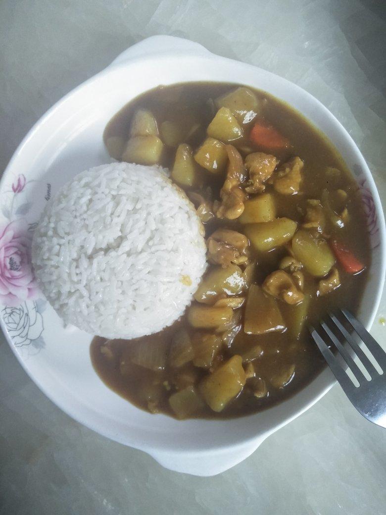 教你做好吃的咖喱鸡腿饭