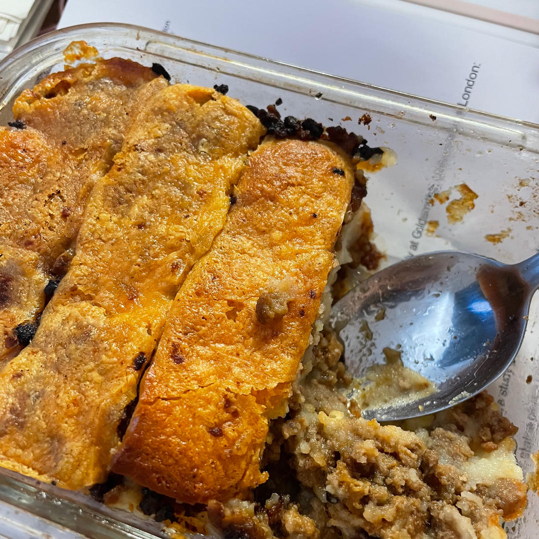 奶香肉末土豆泥~(中西结合好滋味)