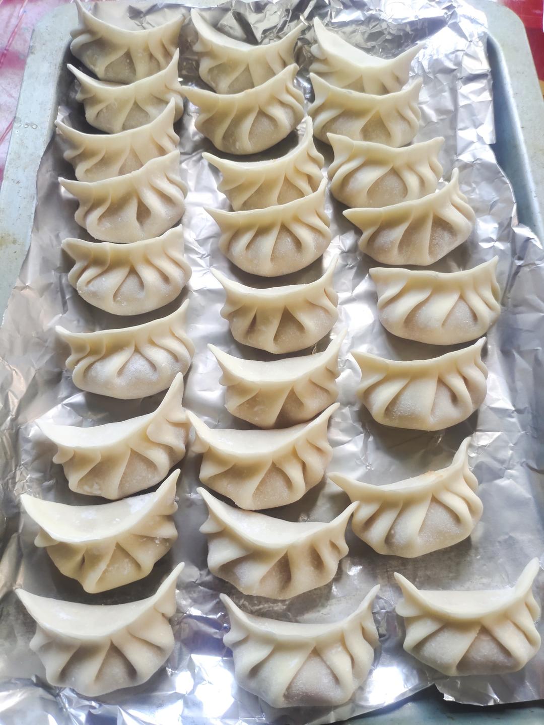 经典的韭菜鸡蛋馅儿饺子 怎么吃都不会腻