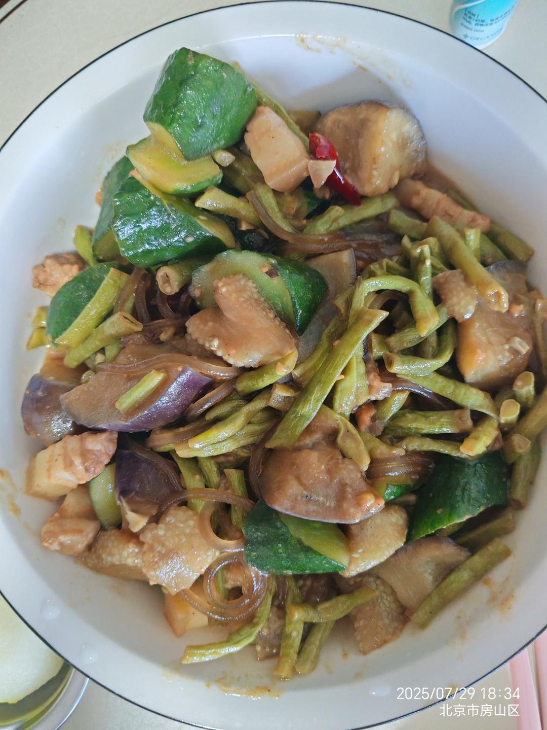 东北菜之——乱炖、豆角茄子土豆辣椒西红柿