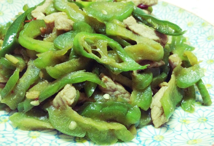 苦瓜肉丝