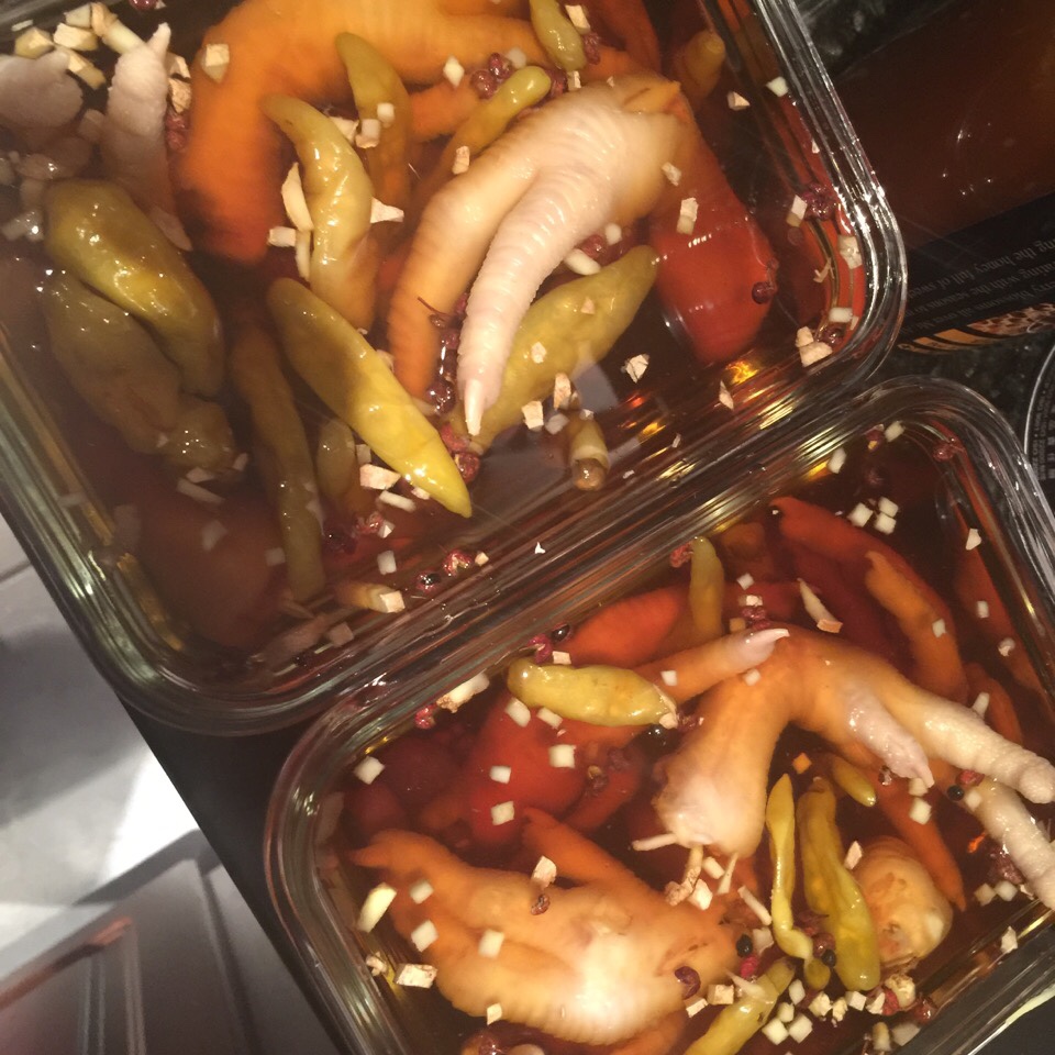 酸辣鸡爪
